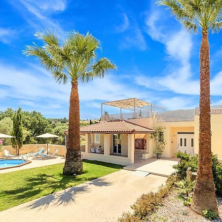 Villa Di Palma Heated Pool Koufi Exteriér fotografie