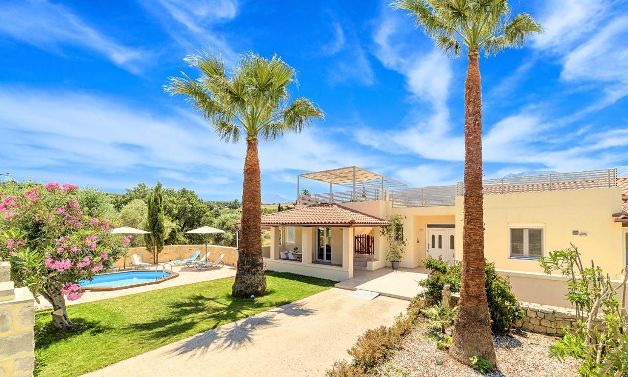 Villa Di Palma Heated Pool Koufi Exteriér fotografie