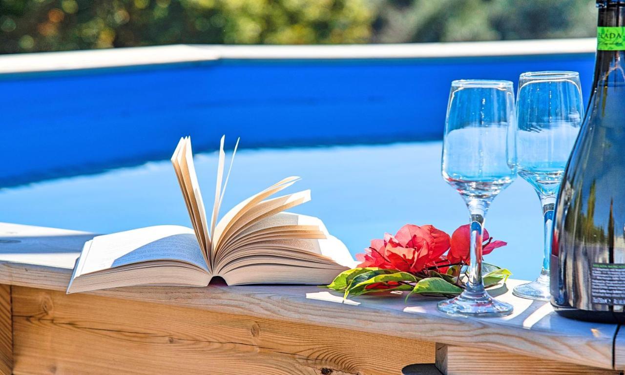 Villa Di Palma Heated Pool Koufi Exteriér fotografie